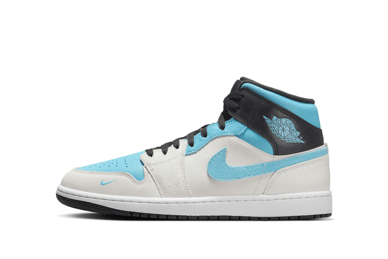 Air Jordan 1 Mid SE 'Blue Chill - Image 3