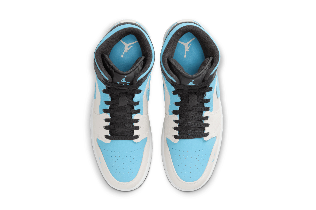 Air Jordan 1 Mid SE 'Blue Chill - Image 4