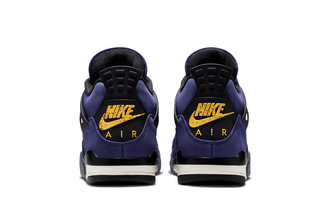 Air Jordan 4 Retro 'Lakers' Imperial Purple/Multicolour - Image 2